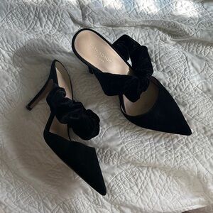 Kate Spade Vikki Velvet Scrunchie Heel - 7